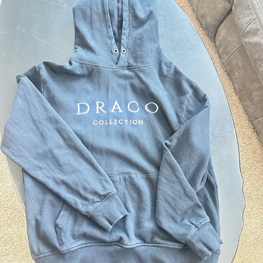 Men's Black Hoodie Draco Sweater
